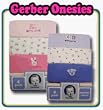 Gerber Short Sleeved Onesies Variety 4 Pack - 3T & 4T