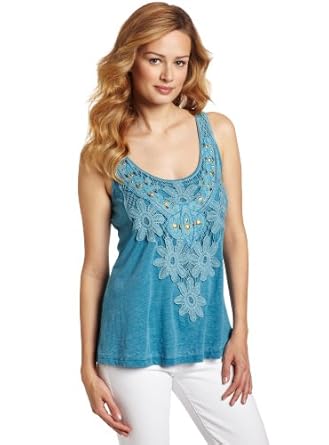 Awake Couture Women's Burn Out Tank Top, A