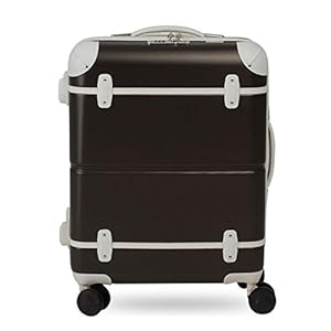 KABAS Casual Luggage Spinner Wheel Cinnamon Hard Shell suitcase Pure BROWN 20