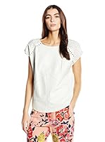 AnnaRita N Camiseta Manga Corta (Blanco)