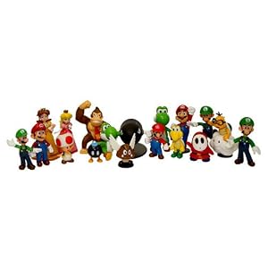 Super Mario Brothers: 2" Mini Figures Set of 18