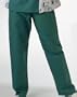 Medline AngelStat Cargo Pocket Scrub Pants - Hunter Green, Size Medium; Length Medium