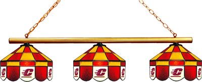 Buy NCAA Central Michigan Chippewas 3-Light Executive Game Table Lamp by Glass Prints