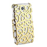 Grapevines Hollow Vines Hard Back Case for Samsung Galaxy S3 i9300 - Gold
