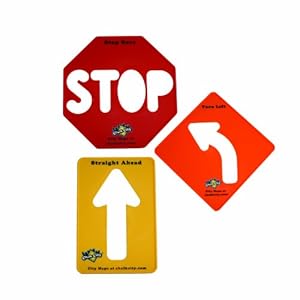 Chalk City Road Sign Stencils