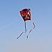 Hengda Kite For Kids 31-Inch Colorful Parafoil Kite low wind kite