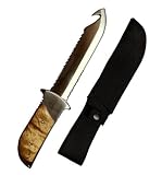 KRA KN-BM-101 Big Mazarn Knife, 10.75-Inch
