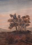'Fading Light', Original Painting, Home Decor Artwork