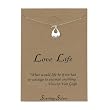 Love Life Inspirational Pendant Necklace - 16"
