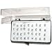 Set Of 36 1/8" Crystal Stud Earrings, 18 Pairs, On Nylon Posts In Crystal
