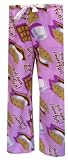 Girls Have S'More Fun Plush Fleece Lounge Pants for women