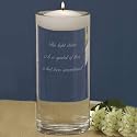 This Light Memorial Vase and Candle