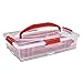 Buddeez 19202R-ONL 19202R Cake and Cupcake Carrier, Red