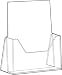 8.5x11 Acrylic Counter Top Brochure Holder; Gibson Holders 1085E