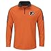 Majestic NHL Philadelphia Flyers Men's Status Inquiry Fashion Tops, Orange/Black, Medium