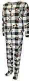 Chilly Willy Penguin Gripper Bottom Footie Onesie for women