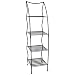 PTC Home & Garden Corner Plant Stand, Black