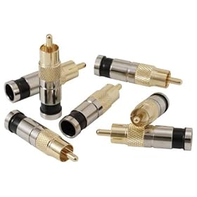 Paladin Tools 9714 Seal Tite RCA RG6 Compression Connectors for Waterproof Compression... by Paladin Tools