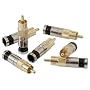 Paladin Tools 9714 Seal Tite RCA RG6 Compression Connectors for Waterproof Compression Applications, 10-Pack