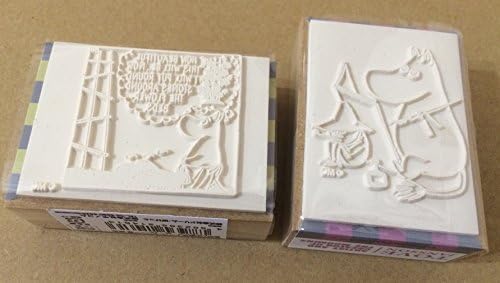 Tove Jansson Exhibition limited Moomin Art stamp Moomin Papa & Snufkin + Moomin Mama two sets birth MOOMIN goods stamp to live with the 100th anniversary Tove Exhibition Moomin