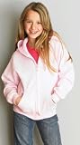 School Uniform Hooded Zip Fleece Jacket Sweatshirt