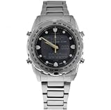 J. Springs Gents Chronograph Dual Display Stainless Steel Bracelet Watch