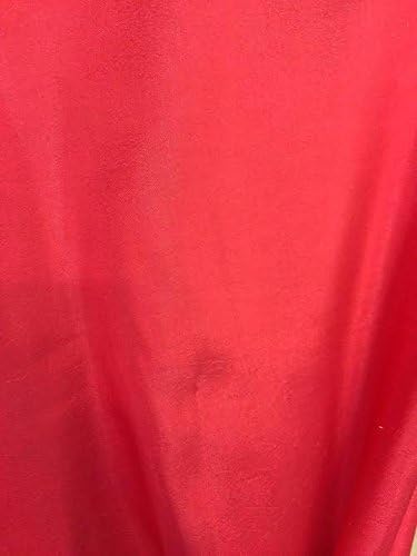 LA Linen 60-Inch Iridescent Taffeta Fabric By The Yard, Red.
