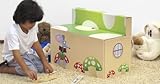Krooom Storage Bench- Eco Friendly Functable Children