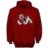 adidas Fresno State Bulldogs Cardinal Second Best Pullover Hoodie Sweatshirt