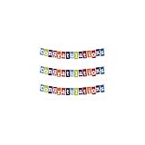 Lucks Edible Image Designer Prints Congratulations Banner, 36-Pack