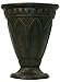 Arcadia PSW HU40BK Bristol Urn Planter, 16 by 18-Inch, Black
