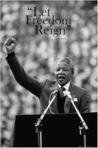 Nelson Mandela (Let Freedom Ring) Art Poster Print - 24" X 36"