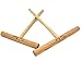 Crepe Spreader 2 Piece Crepe Maker Set. Includes One 5 Inch and One 7 Inch. Made of Beechwood and Pre Seasoned with Mineral Oil. Recipe and Care Use Card Included. By Crepe Scott.