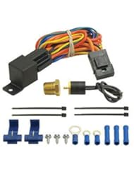 Automotive Parts and Accessories: DERALE FAN THERMOSTAT TEMP SENSOR RELAY & SENSOR SWITCH KIT 16739 - DERALE COOLING