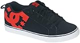 IMAGE OF DC Men's Court Vulc Sneaker,Black/Athletic Red,12 D US