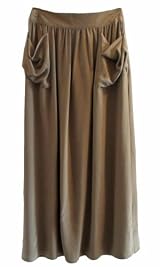 POPPY MAXI SILK SKIRT