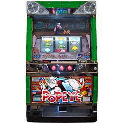 POPEYE Push-n-Play Skill Stop Machine - LARGE LCD SCREEN! - Slot Machines > Coinless (Push and Play)
