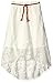 Amy Byer Girls' Big Tiered Lace Skirt with Belt