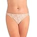 Vanity Fair Women's Illumination Helenca Lace Bikini Panty 18202, Damask Neutral, 5