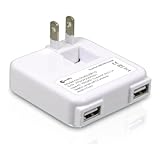 Macally 10 Watt Dual USB AC Charger for iPad, iPhone, iPod Touch and Other  ....