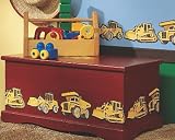 Heavy Trucks Wallies Wallpaper Cut Outs