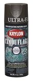 Krylon K04292000 Camouflage With Fusion For Plastic Paint Technology Aerosol Spray Paint, 11-Ounce, Camouflage Brown