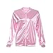 Ladies 1950s Grease Pink Lady Jacket Costume T-shirt Party Fancy Dress