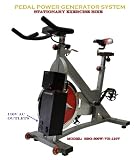 Pedal Power Exercise Bike Generator AC/DC - Emergency Power 12vdc and 110v ac power