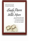 100 Rectangular Wedding Invitations - Cherish Ring Hearts