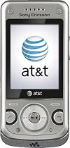 Sony Ericsson W760a Phone, Silver (AT&T)