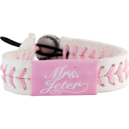 MLB Ms. Jeter Pink Jersey Bracelet
