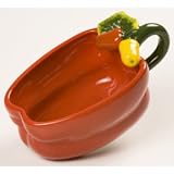 Ceramic Red Onion Dip Dish