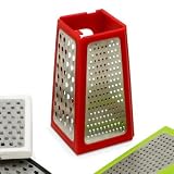 Fold Flat Grater in Red