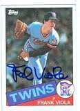 Frank Viola autographed Baseball Card (Minnesota Twins)